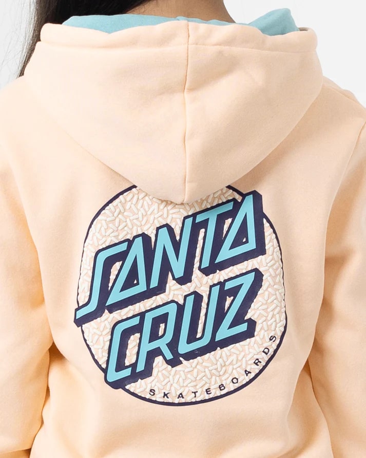 Santa Cruz Sprinkle Dot Girls Hoodie
