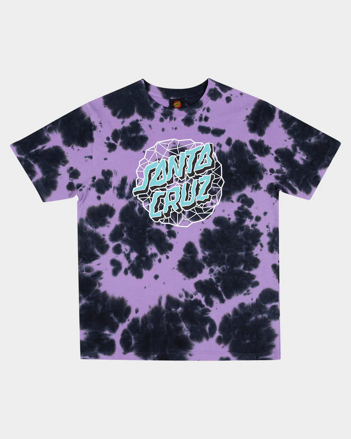Santa Cruz Facet Dot Hollow Front Girls Tee