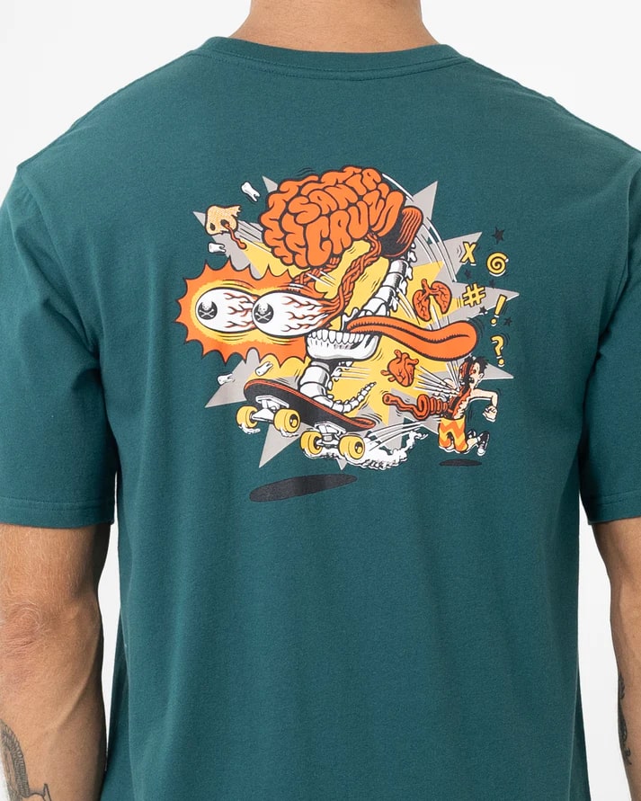 Santa Cruz Skate Brain Tee