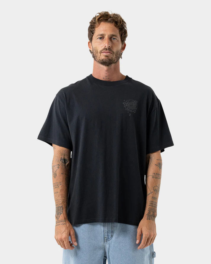 Santa Cruz OS Roskopp Destruct Face Mono Tee