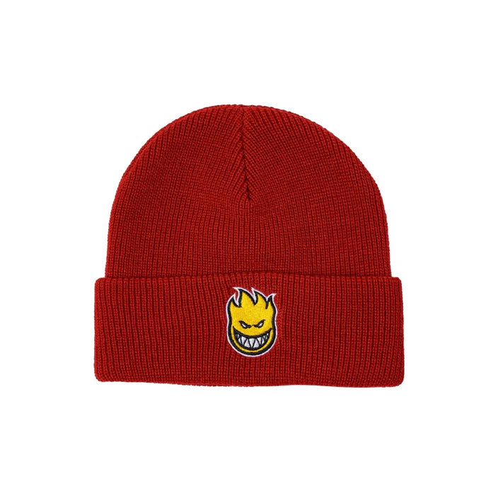 Spitfire Bighead Fill Beanie - Dark Red/Gold