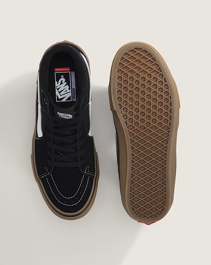 Vans SK8-Hi Black / Gum / White