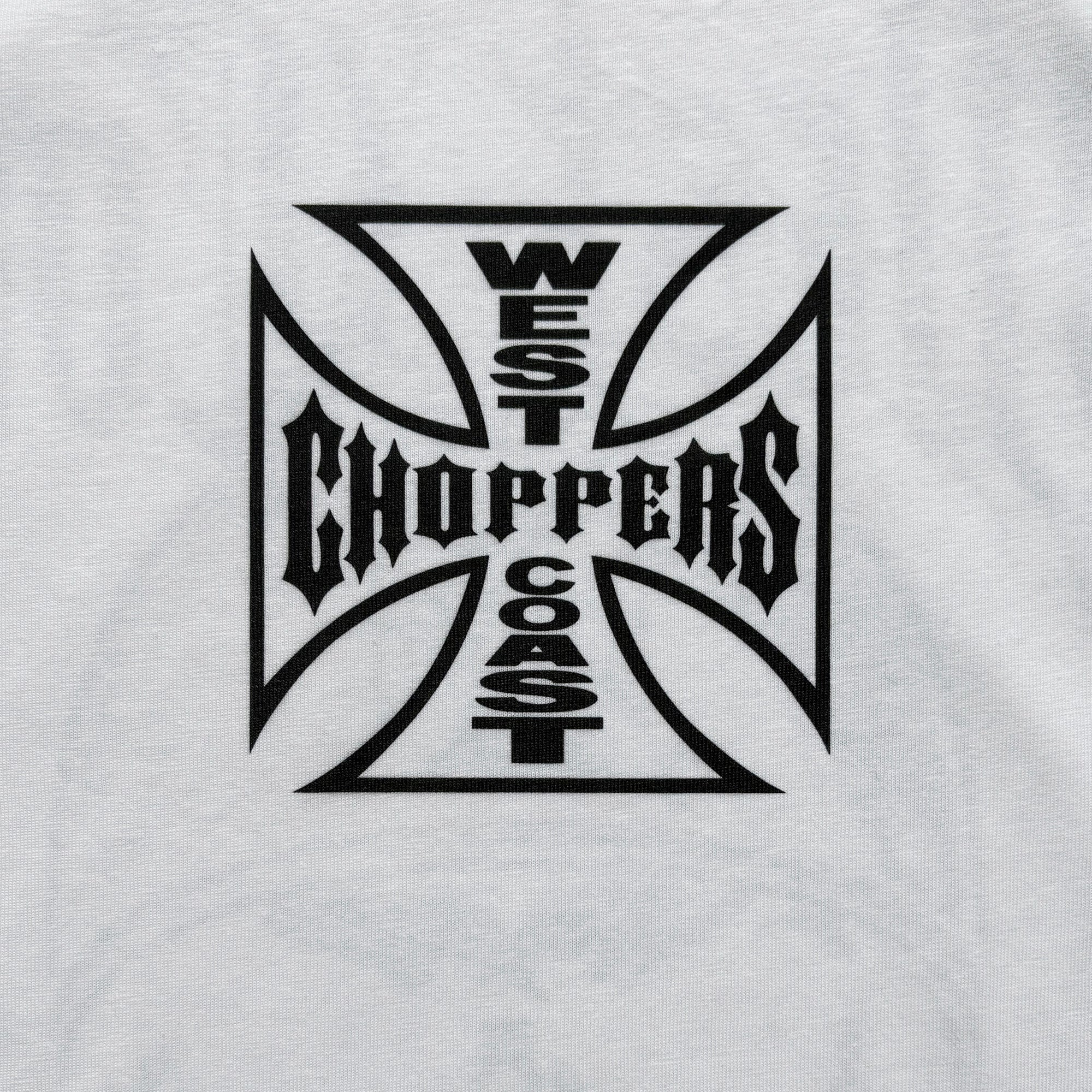 West Coast Choppers Skull Helmet - White