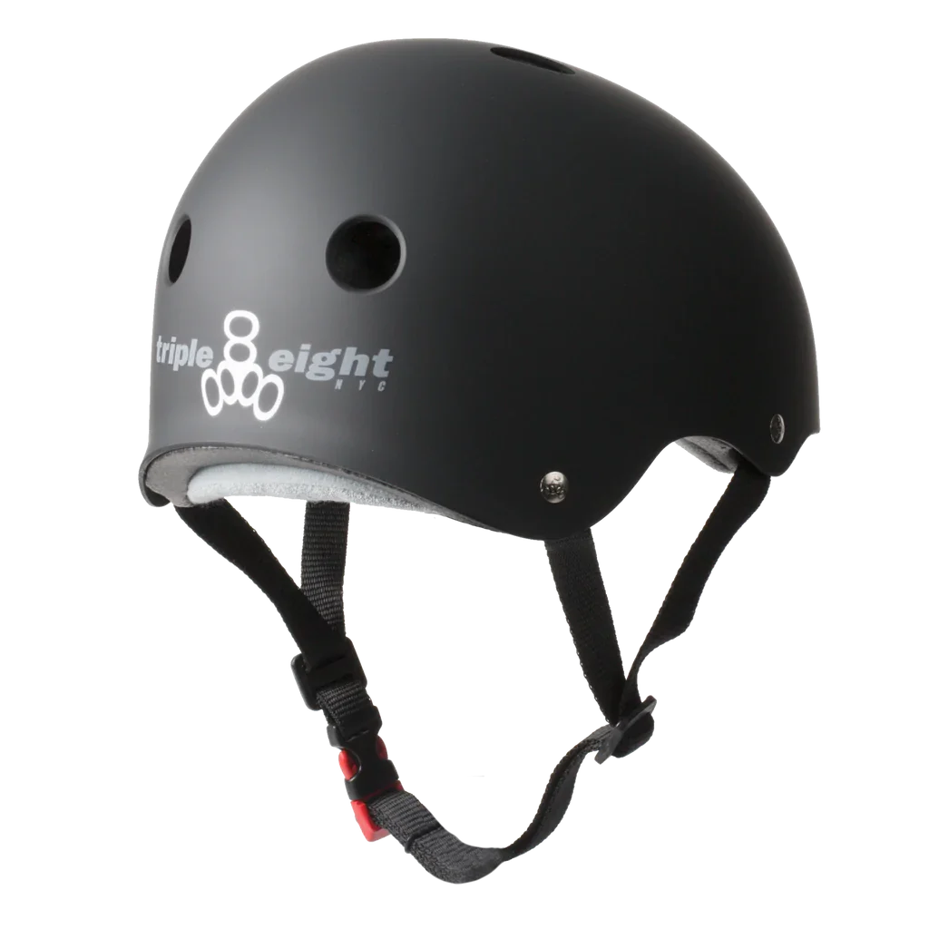 Triple 8 THE Certified Helmet SS - Matte Black