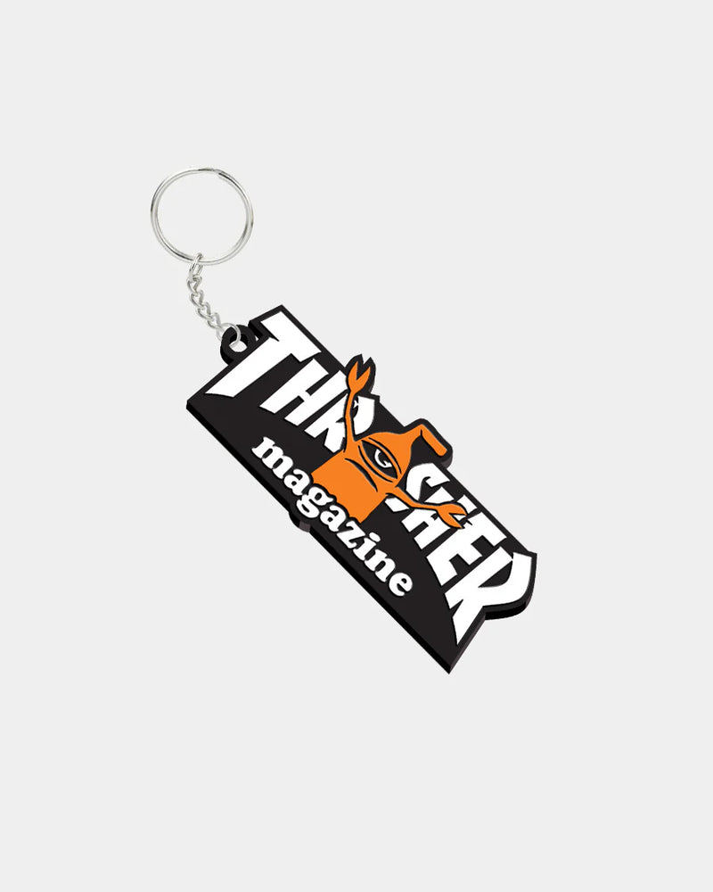 Thrasher X Toy Machine 3 Keychain