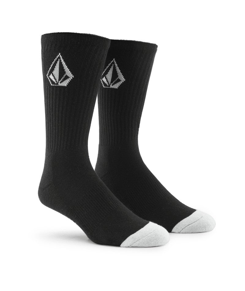 Volcom Full Stone Sock 3 Pack - Black