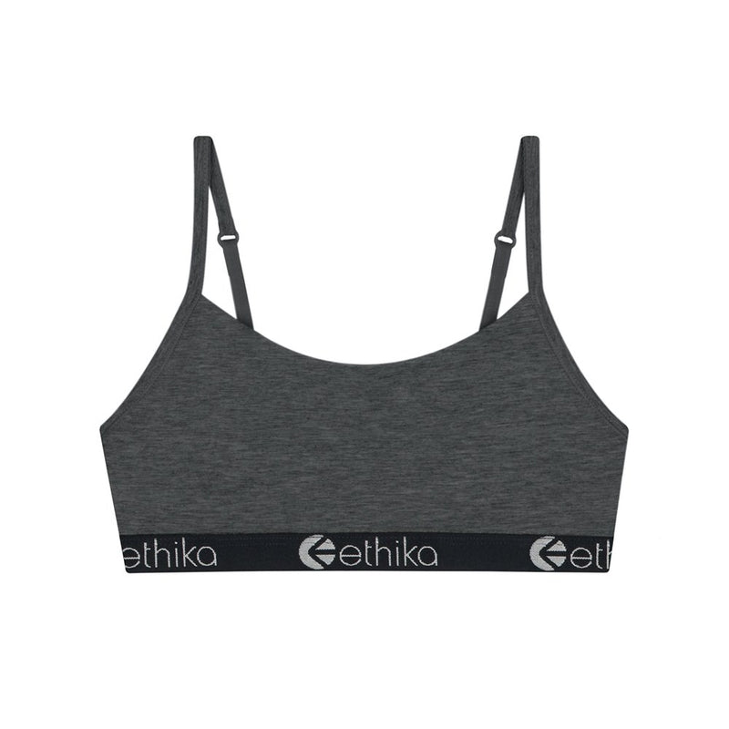 Ethika Girls Dark Heather Pullover Bra