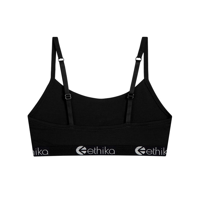 Ethika Midnight Black Girls Pullover Bra