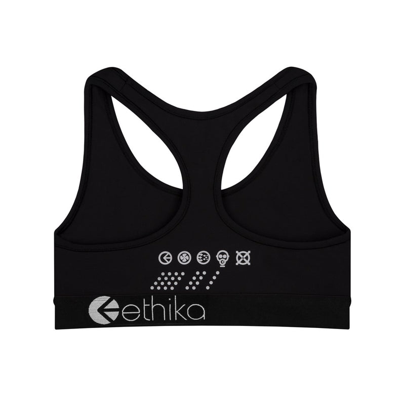 Ethika Girls SubZero Black Sports Bra