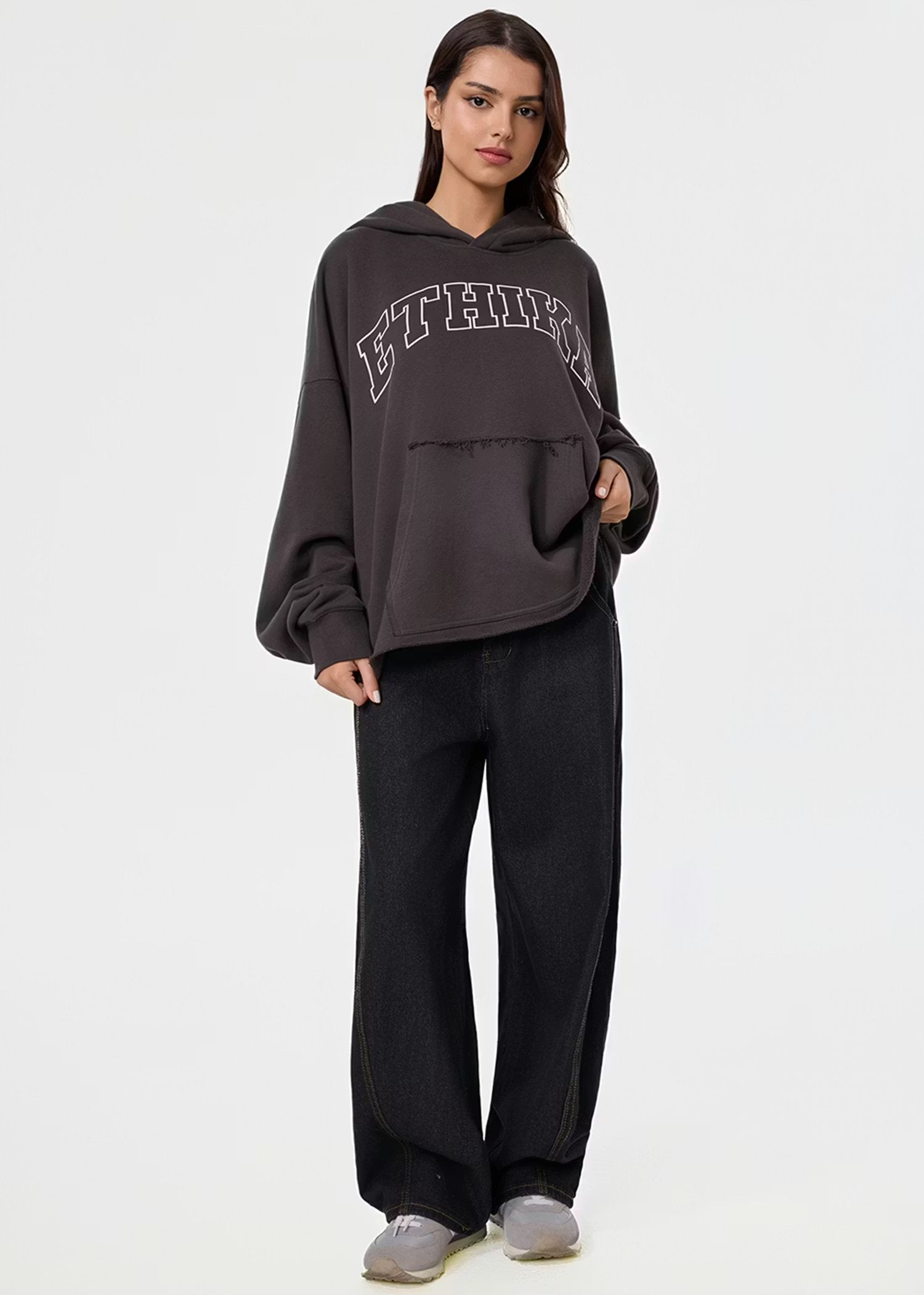 Ethika Unisex Comfort Alan Hoodie - Black