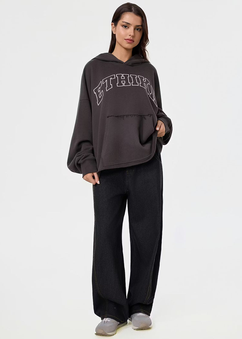 Ethika Unisex Comfort Alan Hoodie - Black