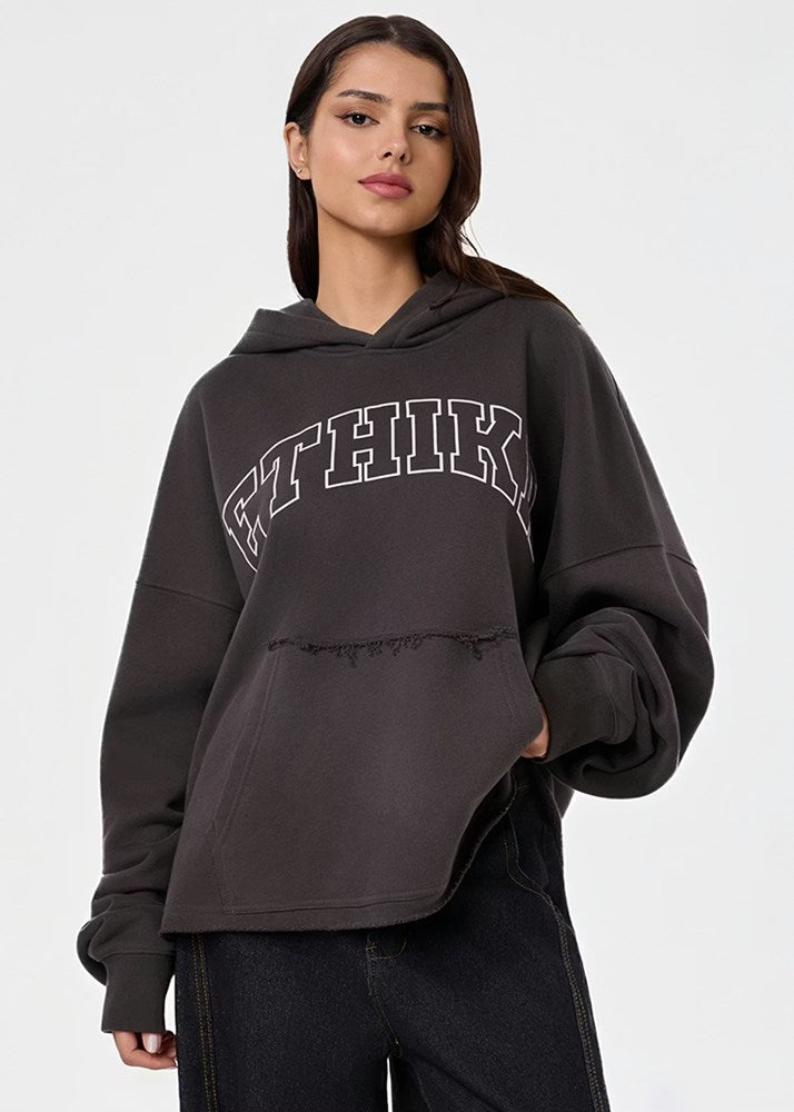 Ethika Unisex Comfort Alan Hoodie - Black