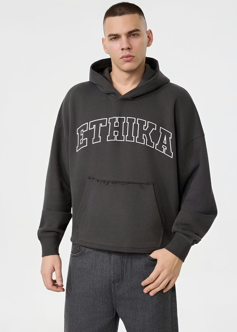 Ethika Unisex Comfort Alan Hoodie - Black