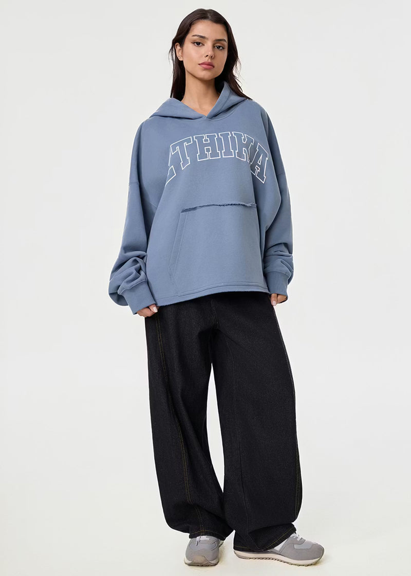 Ethika Unisex Comfort Bunny Hoodie - Blue