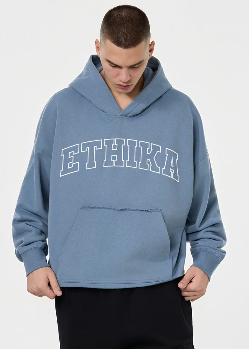 Ethika Unisex Comfort Bunny Hoodie - Blue