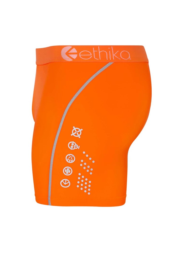 Mens Subzero Neon Orange Mid