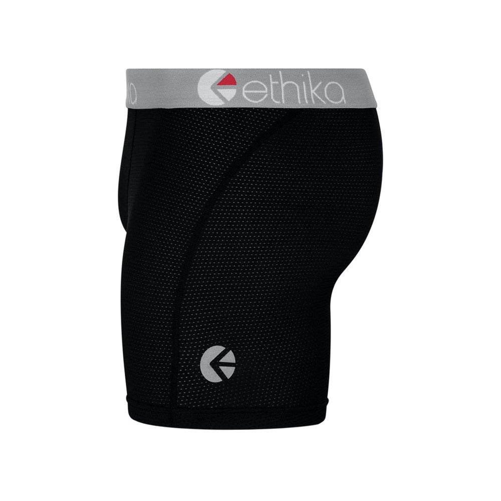 Ethika Mens Micromesh Black Mid