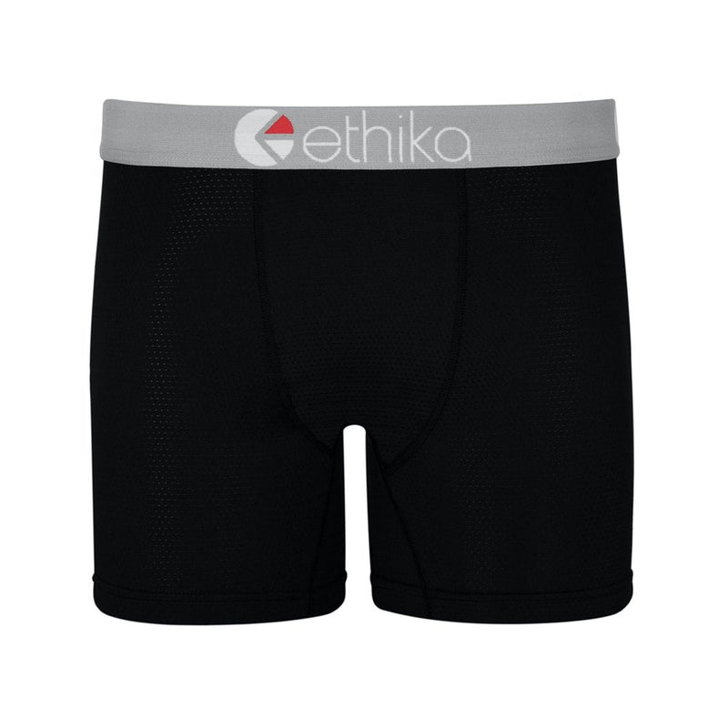 Ethika Mens Micromesh Black Mid