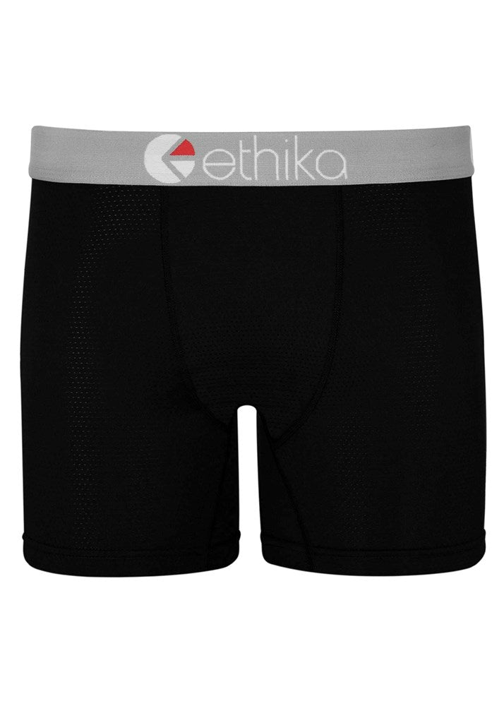 Ethika Mens Micromesh Black Mid