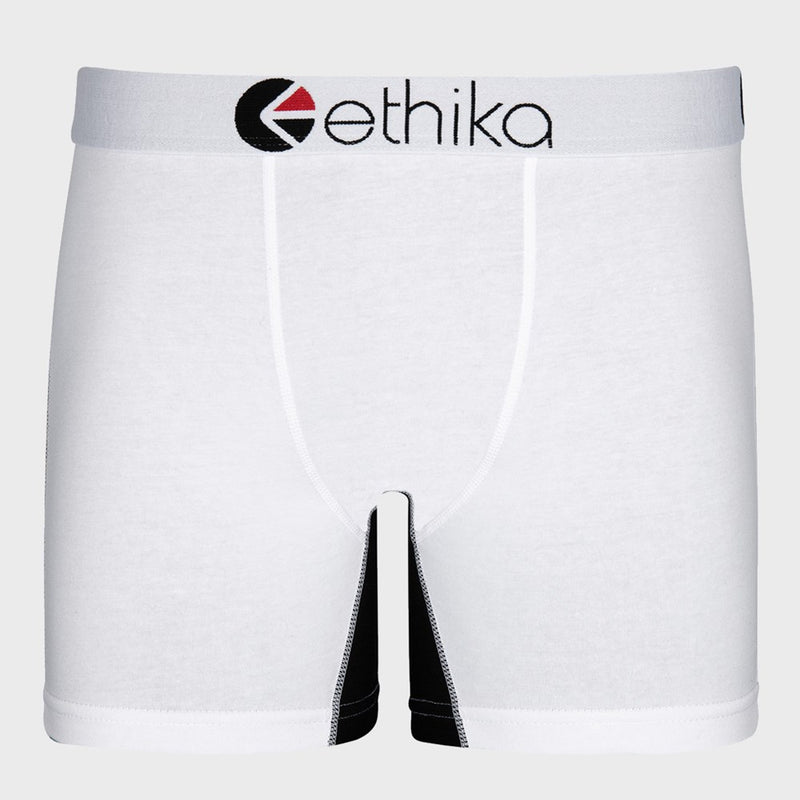 Ethika Mens White OG Contrast Mid