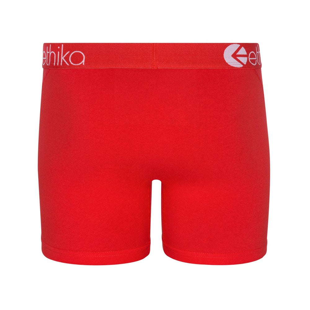 Ethika Mens Red Machine Red Mid