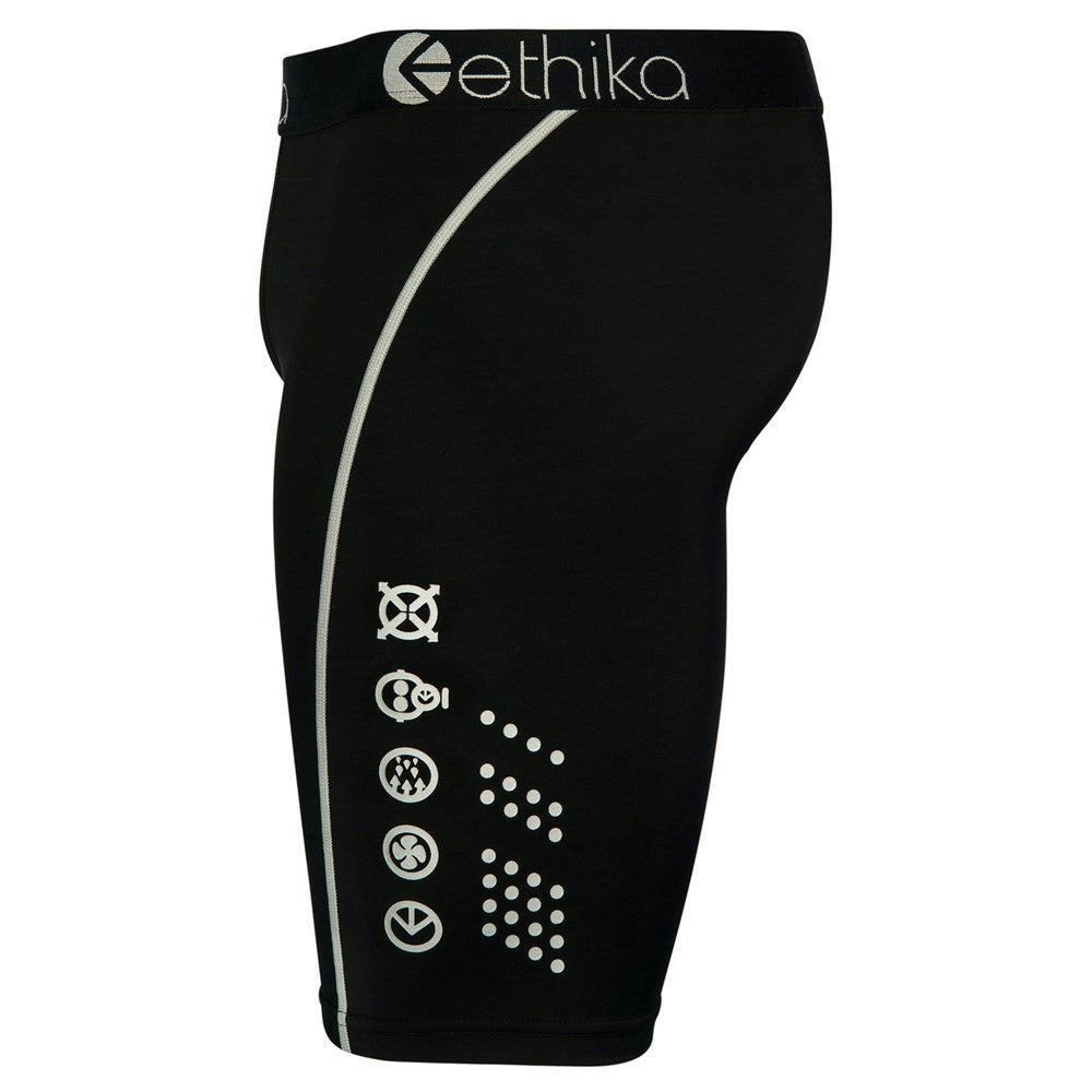 Ethika Mens SubZero Black Staple