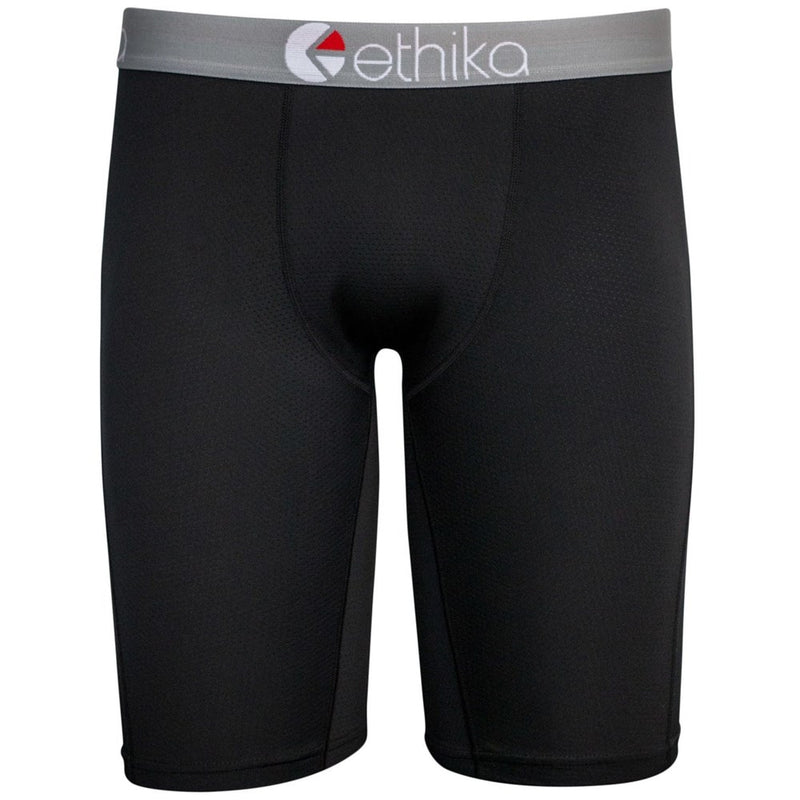 Ethika Mens Micromesh Black Staple