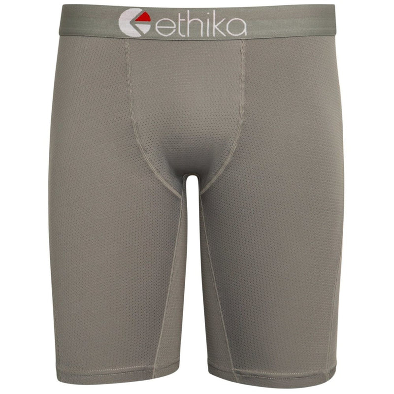 Ethika Mens Micromesh Dark Grey Staple
