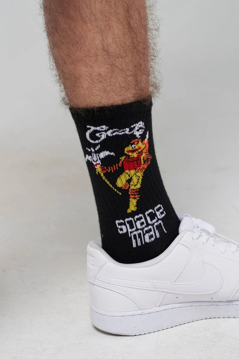 Crate Spaceman Socks 3 Pack