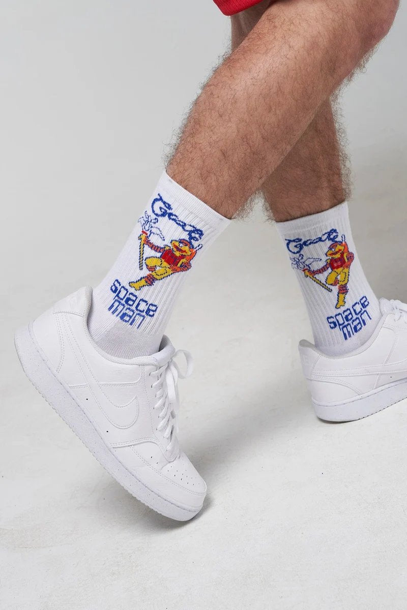 Crate Spaceman Socks 3 Pack