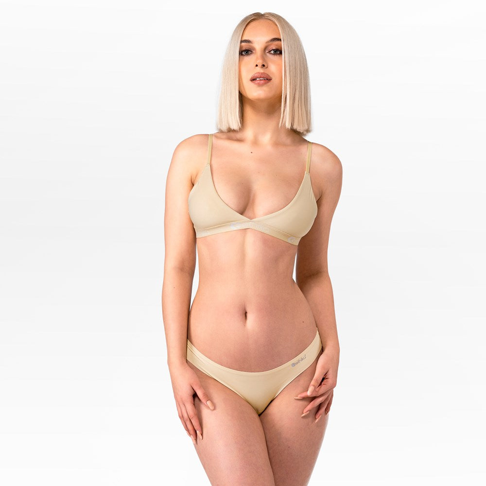 Ethika Seamless Thong - Desert Sand