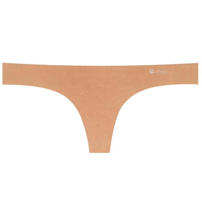 Ethika Seamless Thong - Toffee