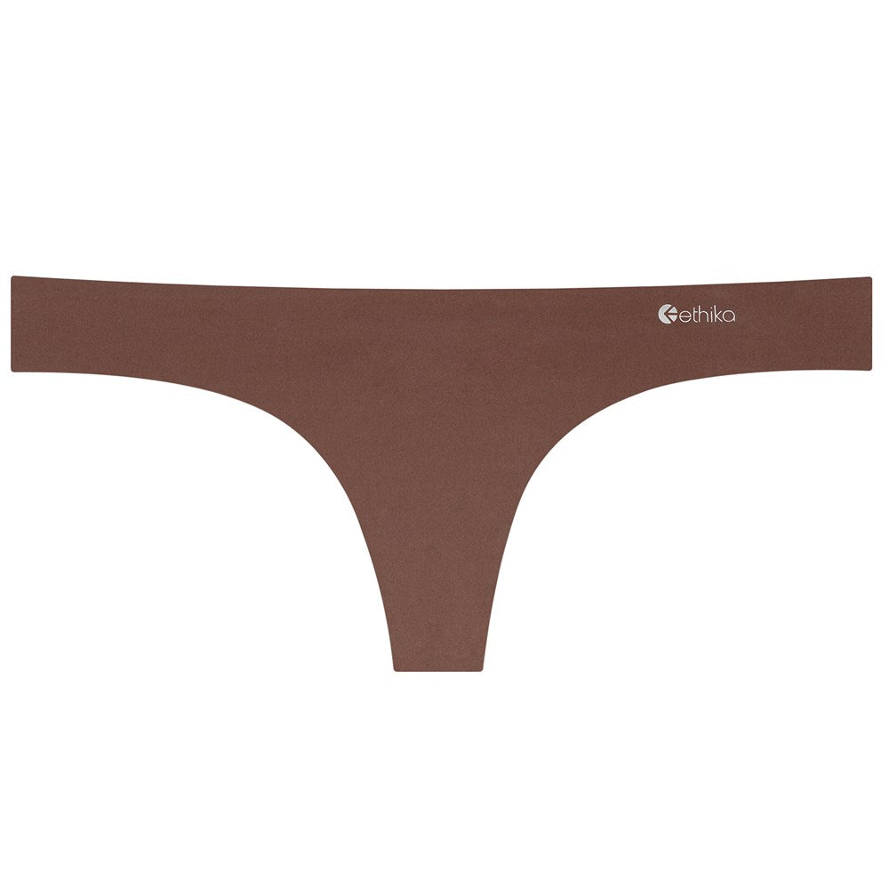 Ethika Seamless Thong - Truffle