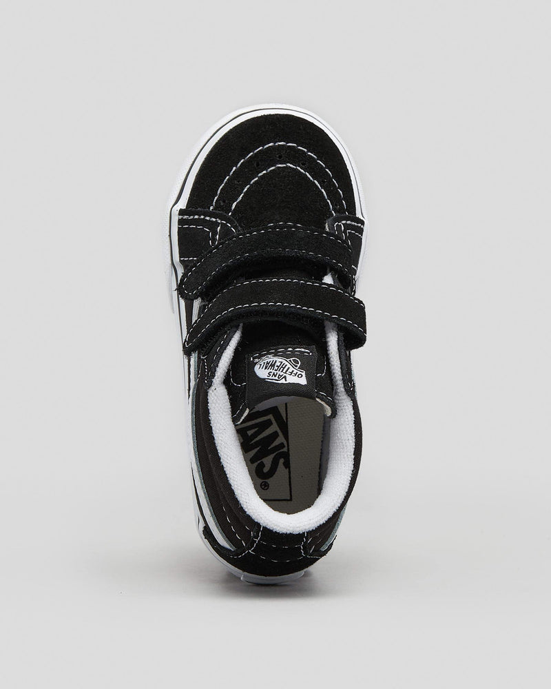 Vans Sk8-Mid V Toddlers Reissue - Black/True White