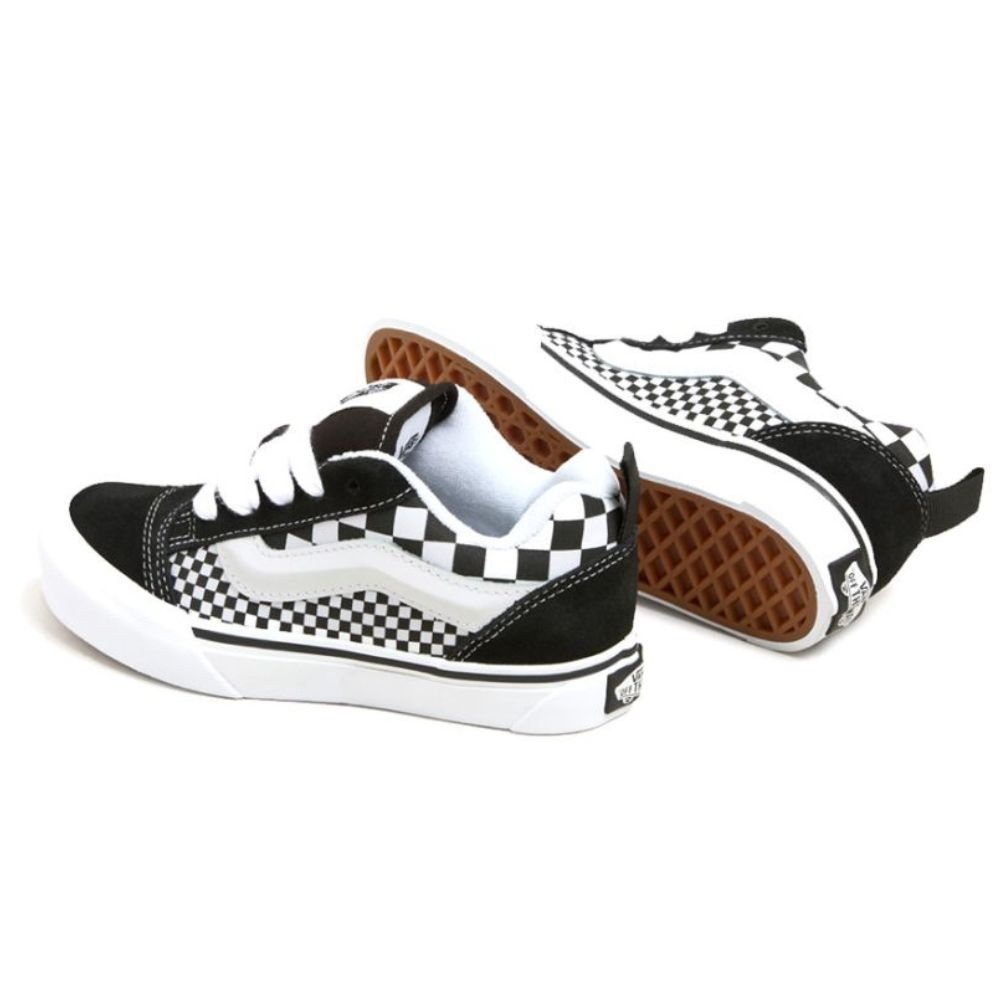 Vans Knu Skool Kids - Mix Checker Black / True White
