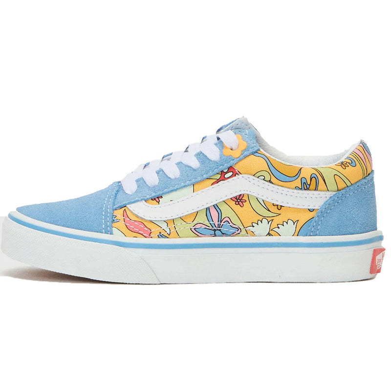 Vans Old Skool Kids Tropadelic - True White / Multi