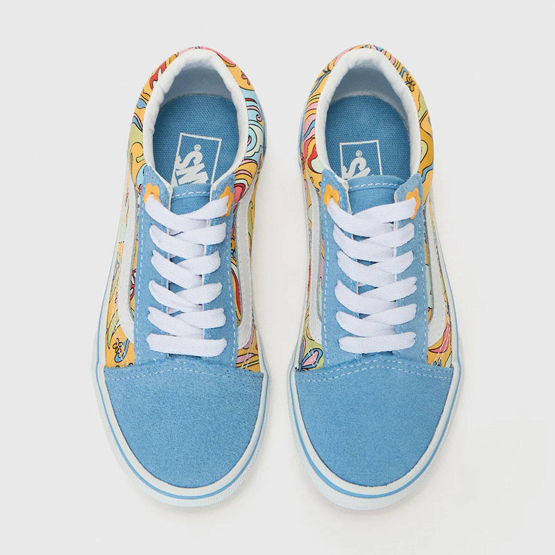 Vans Old Skool Kids Tropadelic - True White / Multi