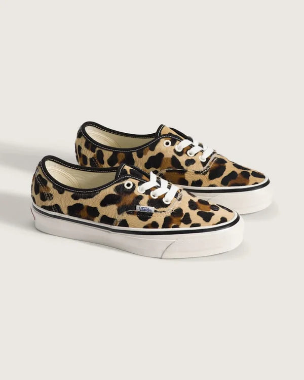 Vans LX Premium Authentic 44 - Pony Hair Marshmallow/Leopard