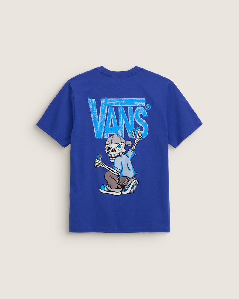 Vans Lil Reggie Mischief Boys Tee - Royal Cobalt