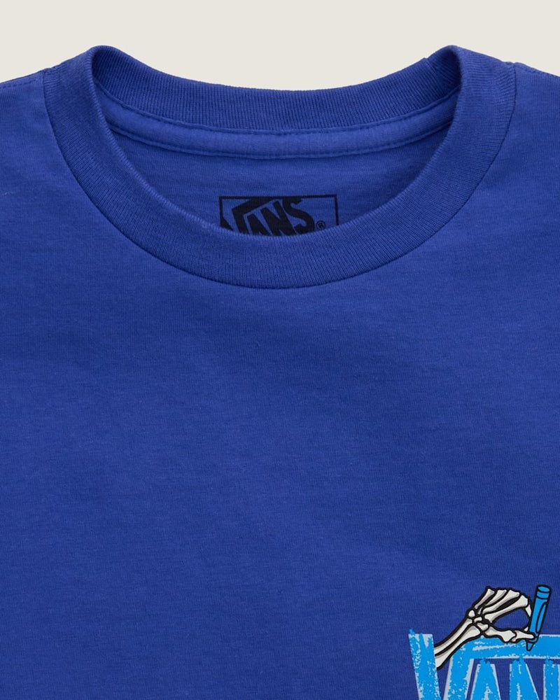 Vans Lil Reggie Mischief Boys Tee - Royal Cobalt