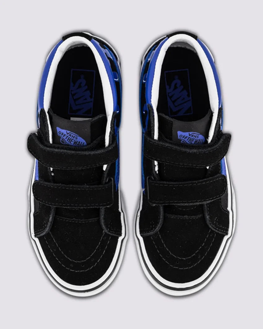 Vans Sk8-Mid Reissue Kids V Glow Slime - Black / Blue
