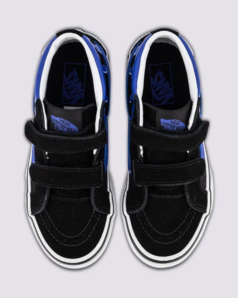 Vans Sk8-Mid Reissue Kids V Glow Slime - Black / Blue