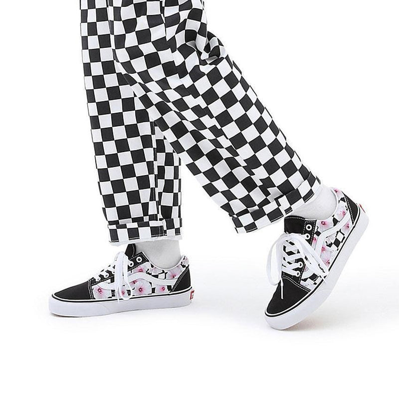 Vans Old Skool Hibiscus Check Black