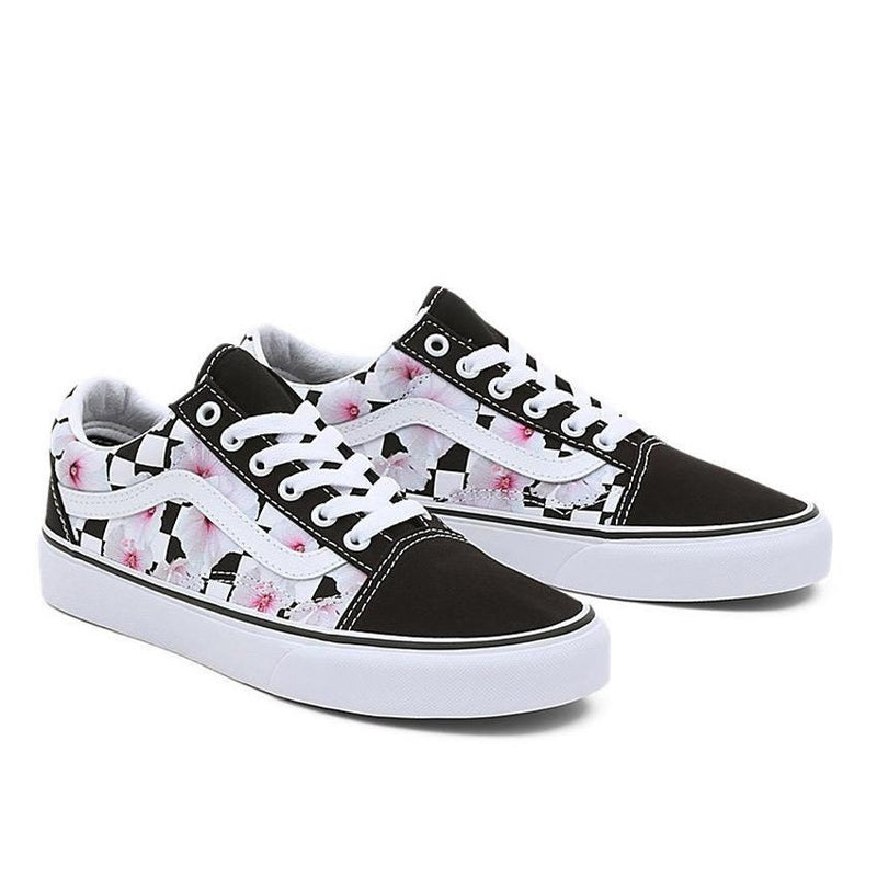 Vans Old Skool Hibiscus Check Black