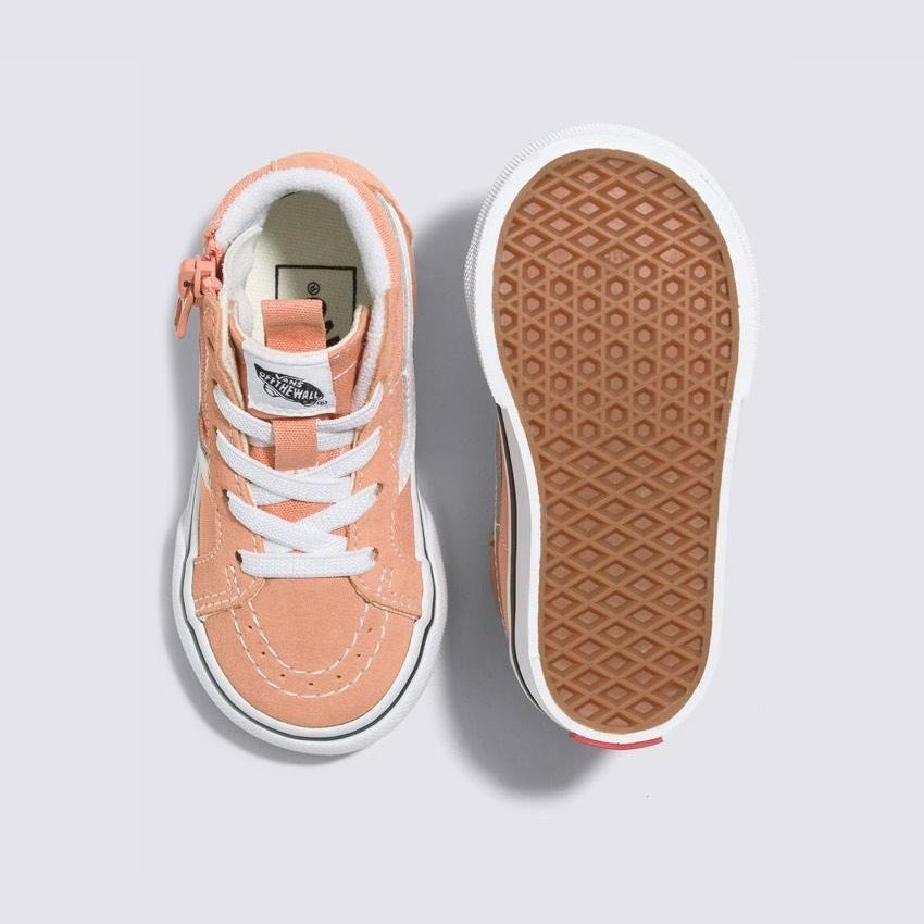Vans Sk8 Hi Side Zip Reissue Toddlers Colour Theory Sun Baked