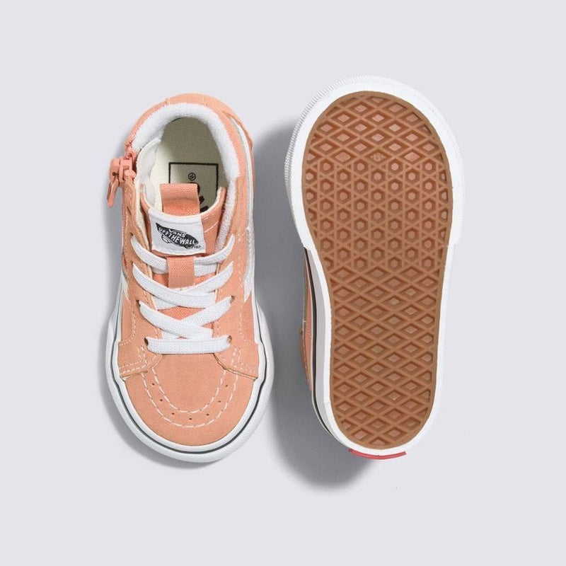 Vans Sk8 Hi Side Zip Reissue Toddlers Colour Theory Sun Baked