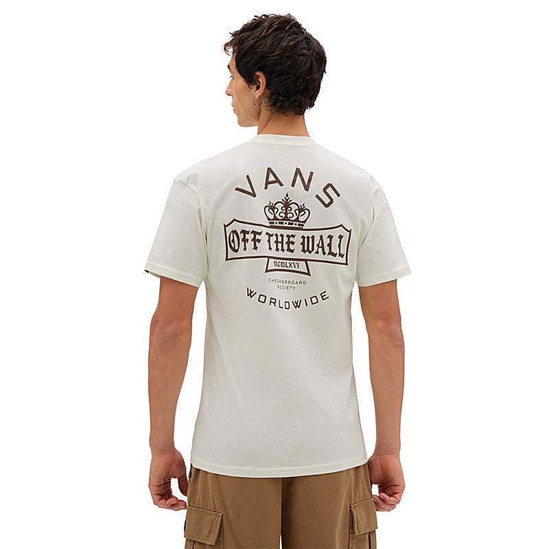 Vans Checkerboard Society Tee White