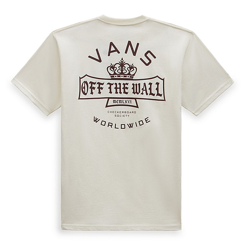 Vans Checkerboard Society Tee White