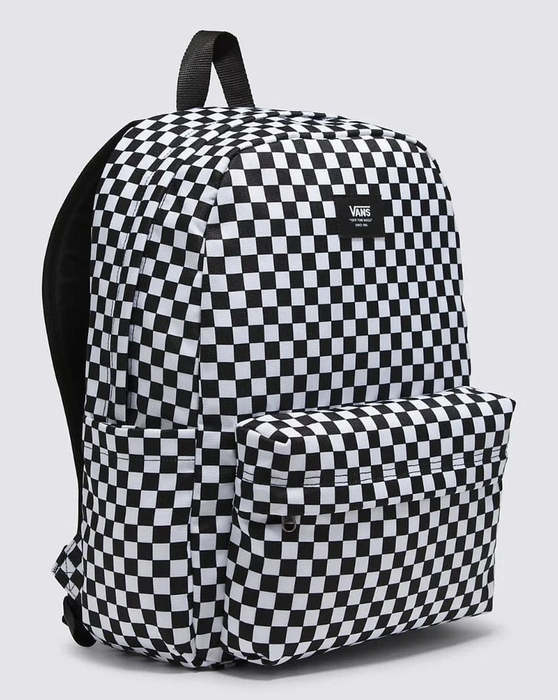 Vans Old Skool Check Backpack Black/White