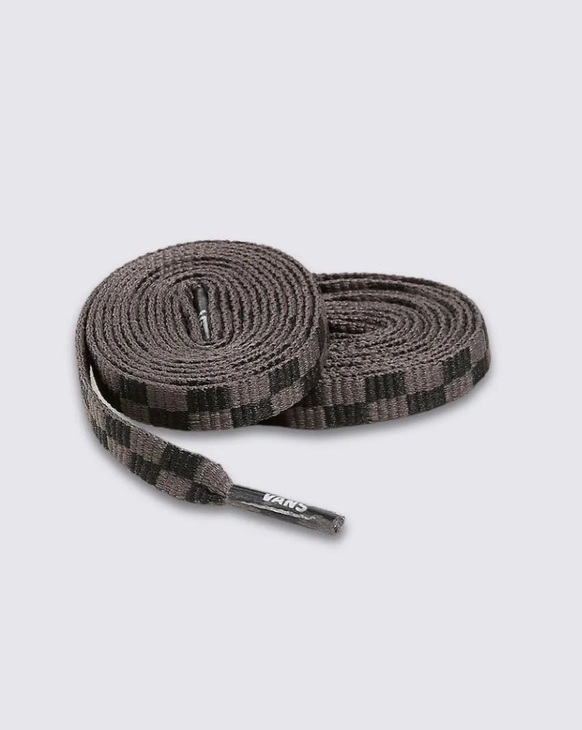 Vans 36" Laces - Black / Charcoal Checkerboard